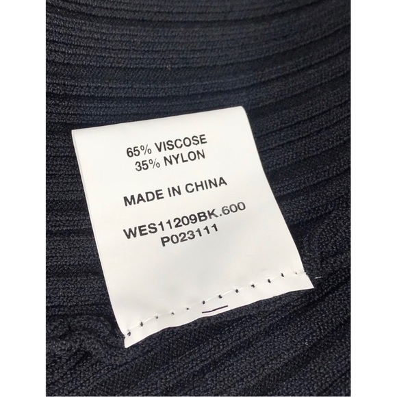 DISSH Riley Ribbed High Neck Halter Midi Dress - Medium - Picture 7 of 7